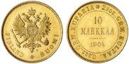 10 markkaa 1904 year