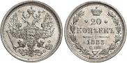 20 kopecks 1883 year