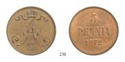 5 pennia 1872 year