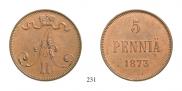 5 pennia 1873 year