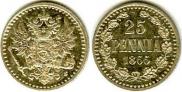 25 pennia 1866 year