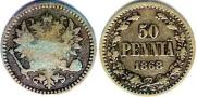 50 pennia 1868 year