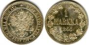 1 markka 1866 year