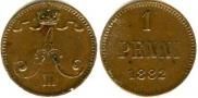 1 penni 1882 year