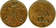 1 penni 1884 year