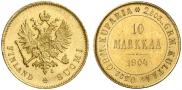 10 markkaa 1904 year