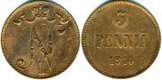 5 pennia 1910 year