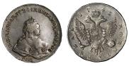 1 rouble 1742 year