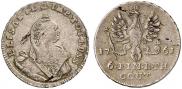 1/6 Thaler 1761 year