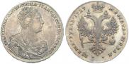 1 rouble 1727 year