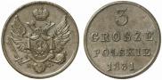 3 grosze 1831 year