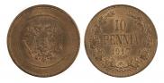 10 pennia 1917 year