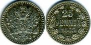 25 pennia 1865 year