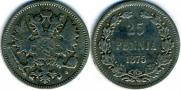 25 pennia 1875 year