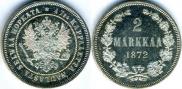 2 markkaa 1872 year