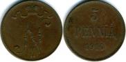 5 pennia 1910 year