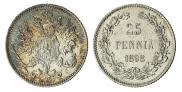 25 pennia 1898 year