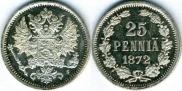 25 pennia 1872 year