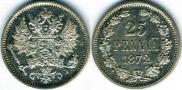 25 pennia 1872 year