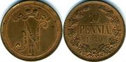 10 pennia 1910 year