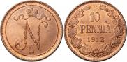 10 pennia 1912 year