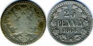 25 pennia 1868 year