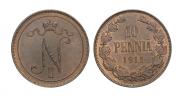 10 pennia 1911 year