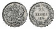 25 pennia 1875 year