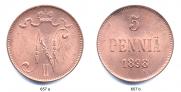 5 pennia 1898 year