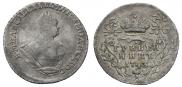 Grivennik 1743 year