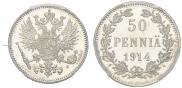 50 pennia 1914 year