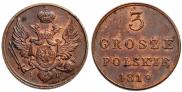 3 grosze 1819 year