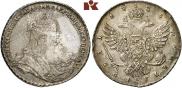 1 rouble 1738 year