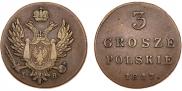 3 grosze 1817 year