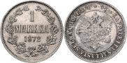 1 markka 1872 year