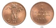 1 penni 1904 year