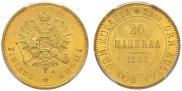 20 markkaa 1880 year