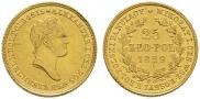 25 złotych 1829 year