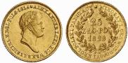 25 złotych 1828 year