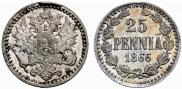 25 pennia 1866 year