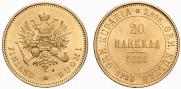 20 markkaa 1880 year