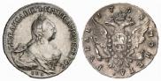 1 rouble 1758 year