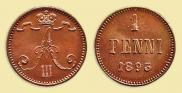 1 penni 1893 year