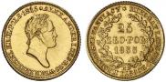 25 złotych 1833 year