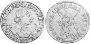 2 roubles 1718 year