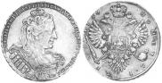 1 rouble 1734 year