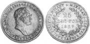 25 złotych 1829 year