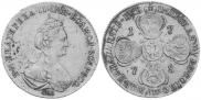 5 roubles 1778 year