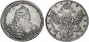 1 rouble 1737 year