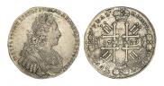 1 rouble 1729 year